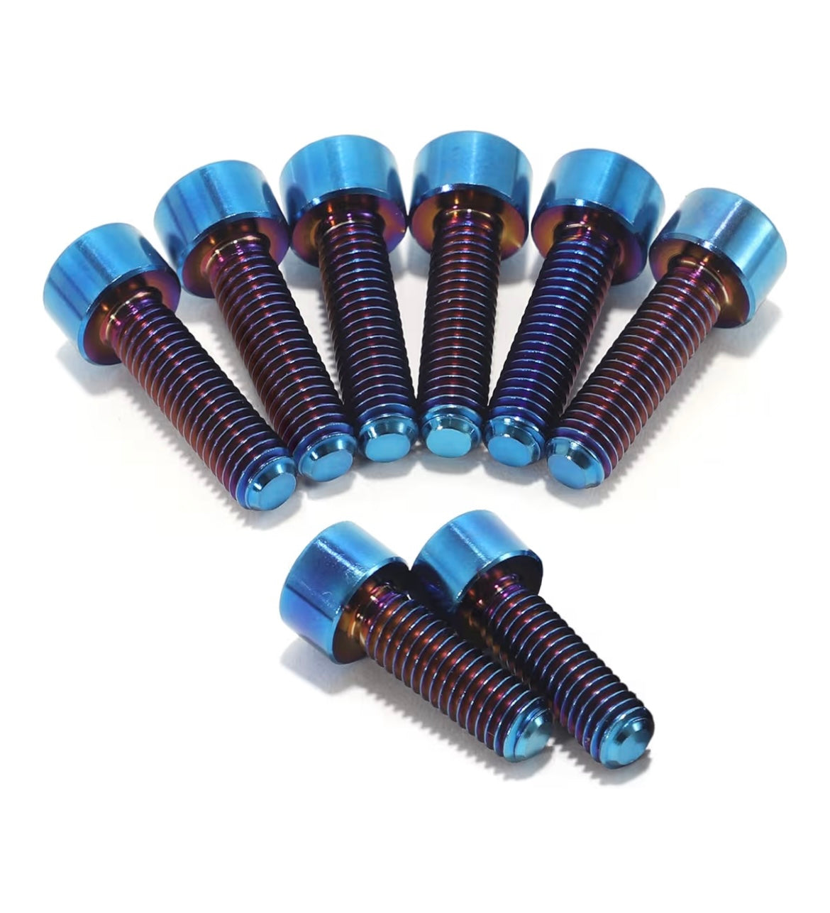 Titanium Axis Studios Triple Clamp Steer Bolts