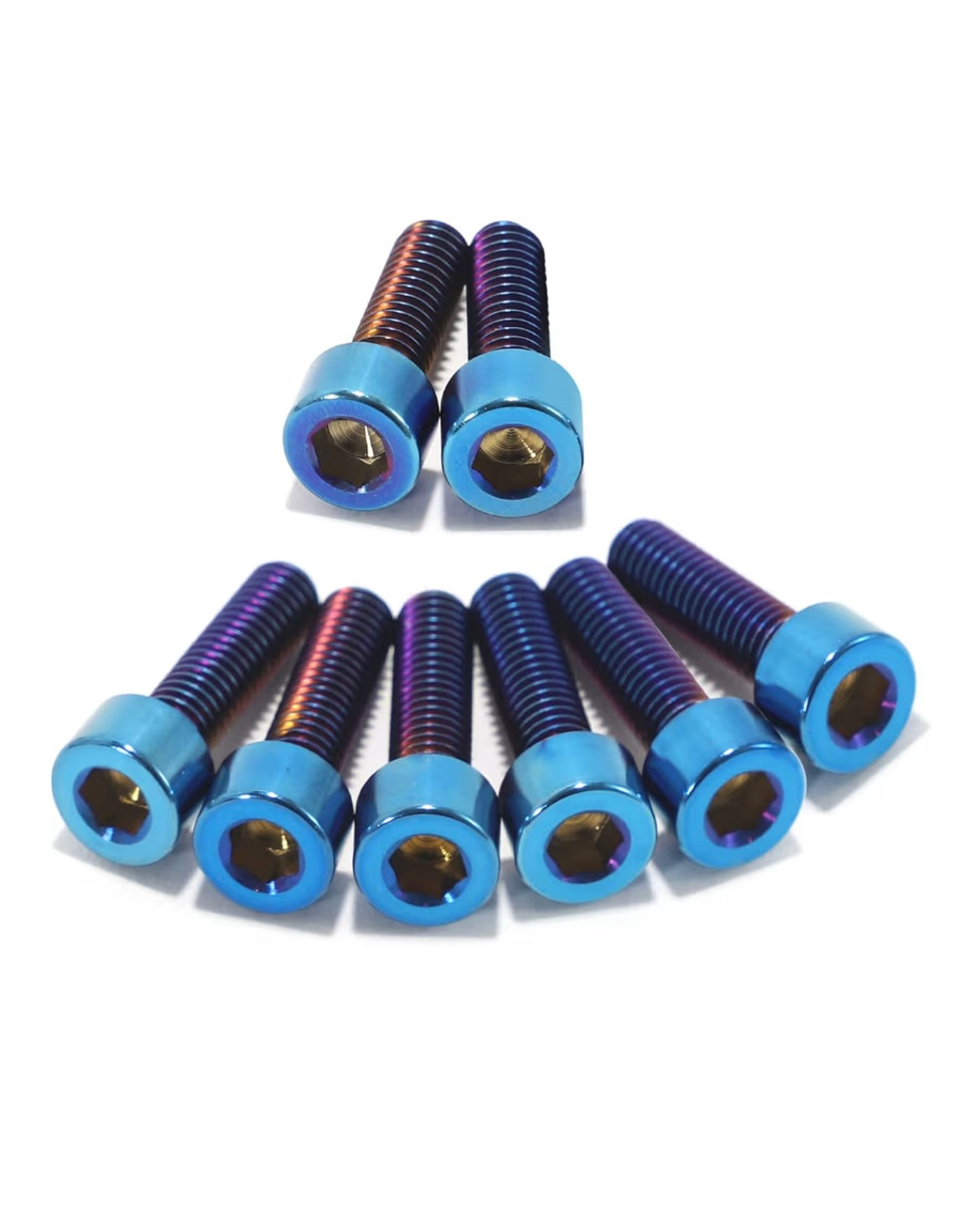 Titanium Axis Studios Triple Clamp Steer Bolts