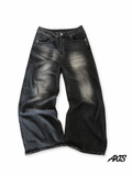 Axis Studios Baggy Jeans – Wide-Leg Washed Denim