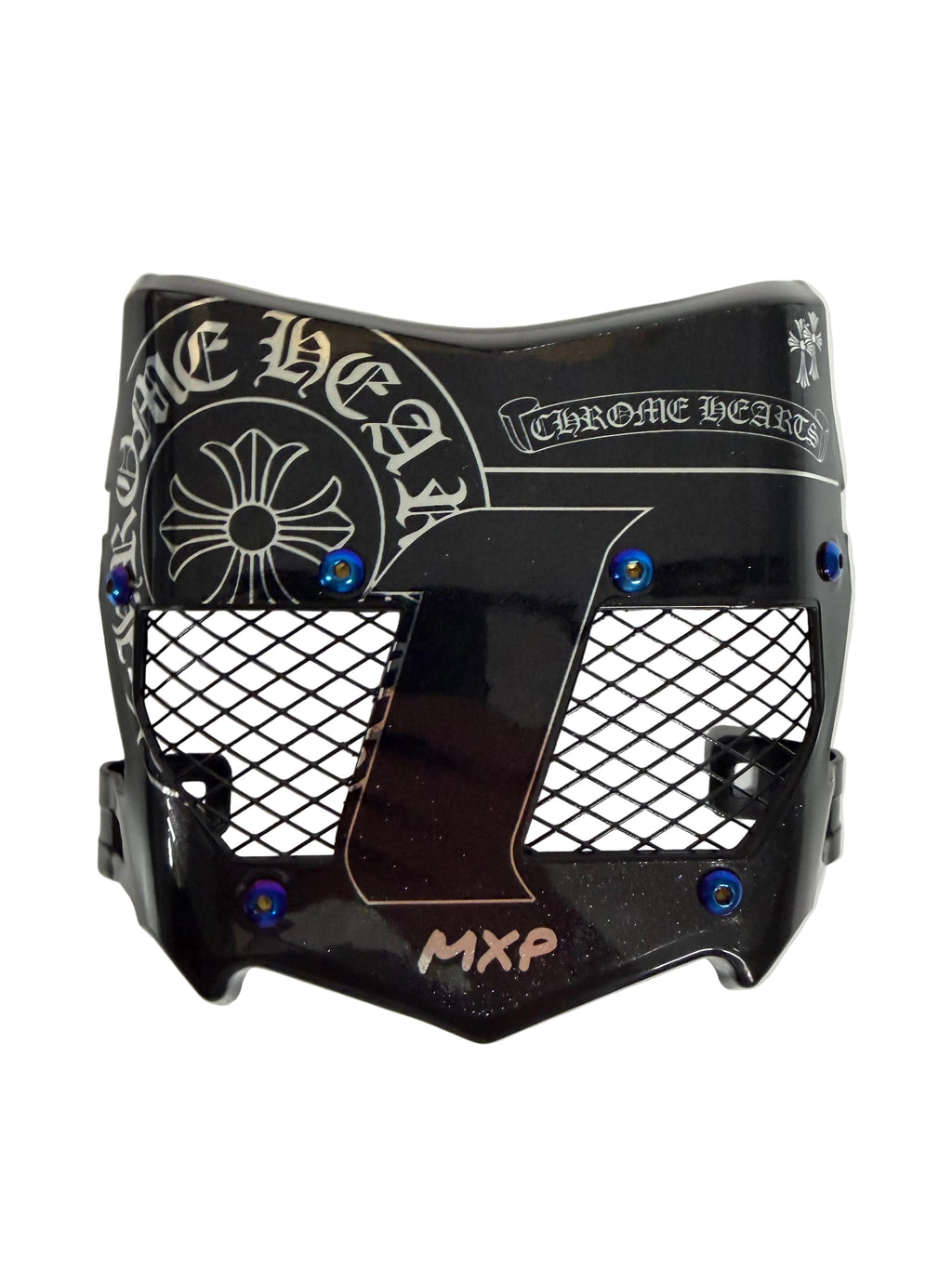 *Crome Hearts* Real Titanium Motocutz Vented Plate