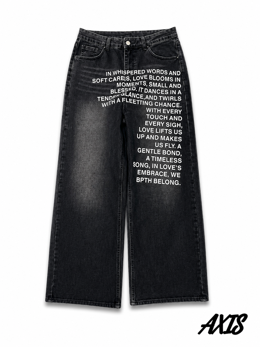 Axis studios Black Word Pants