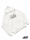 White Axis Studios Distressed Hoodie