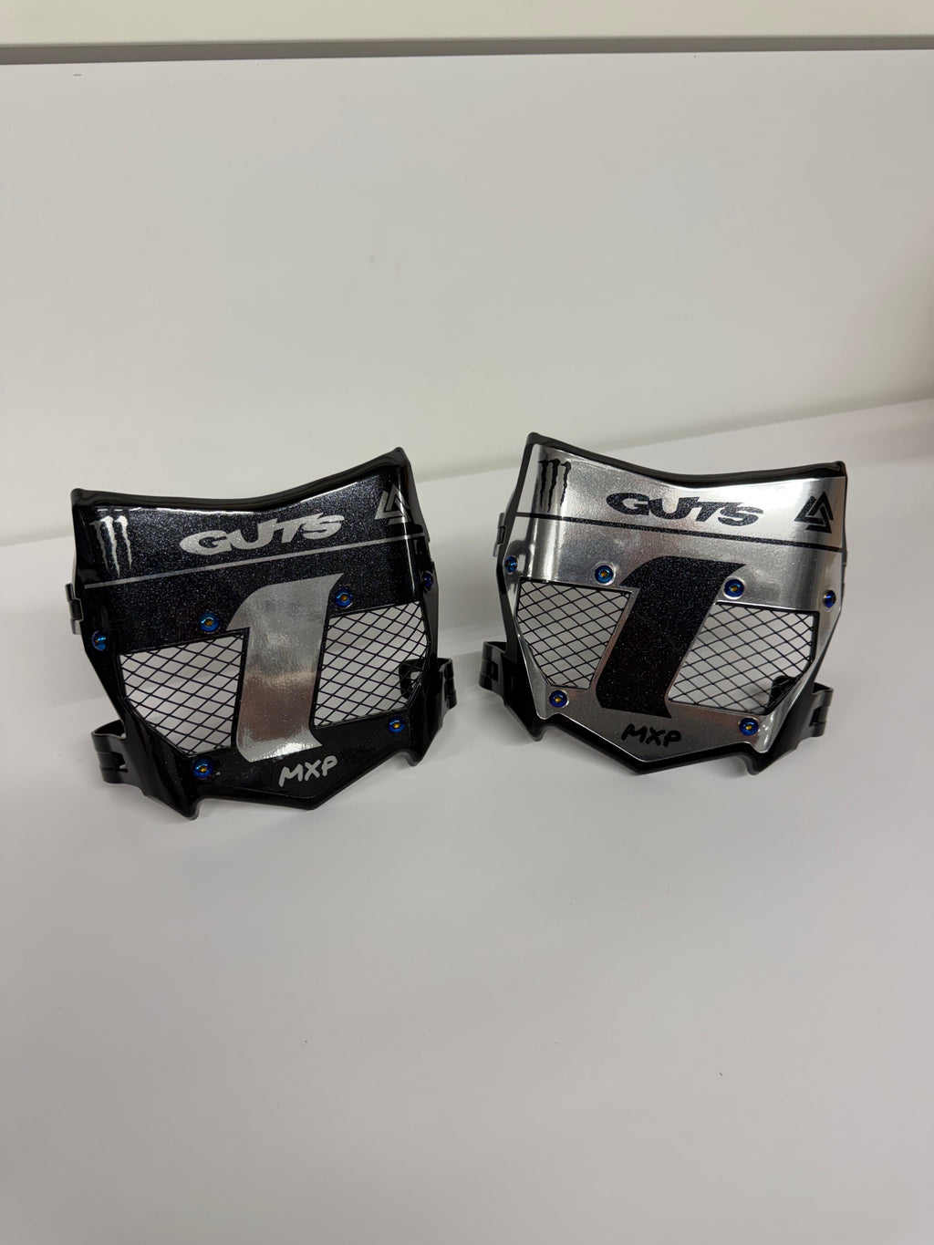OG Real Titanium Motocutz Vented Plate