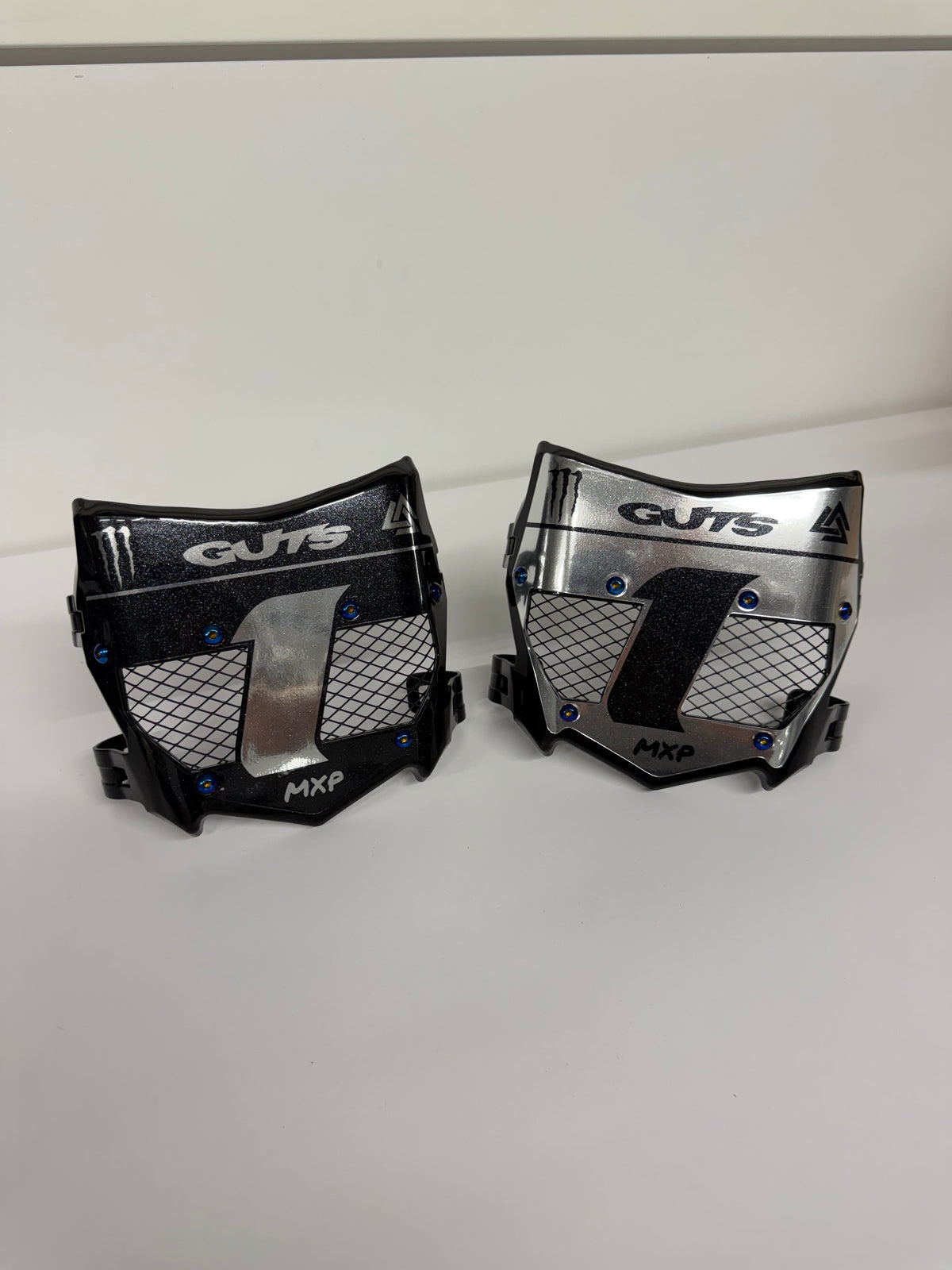 OG Real Titanium Motocutz Vented Plate