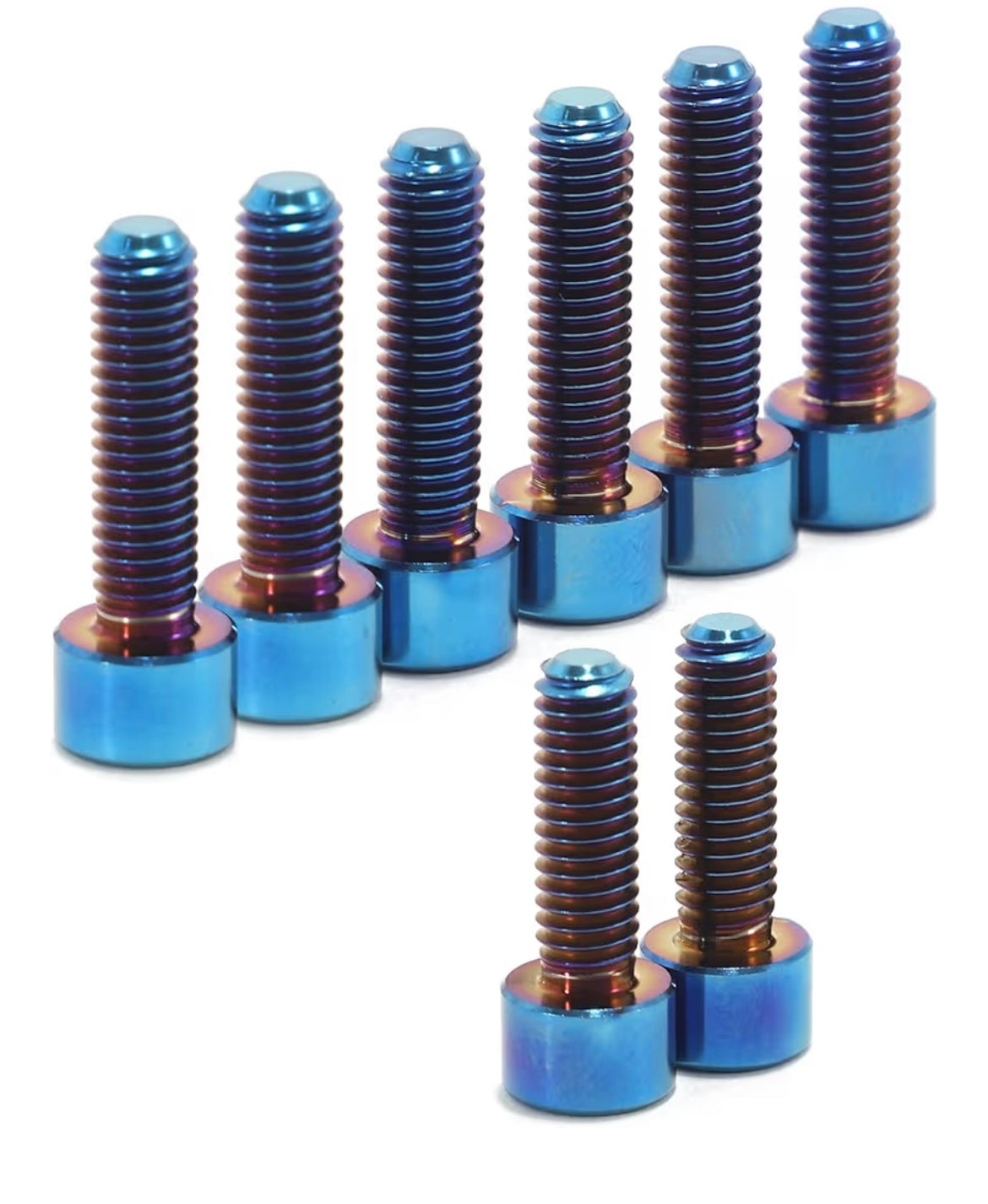 Titanium Axis Studios Triple Clamp Steer Bolts