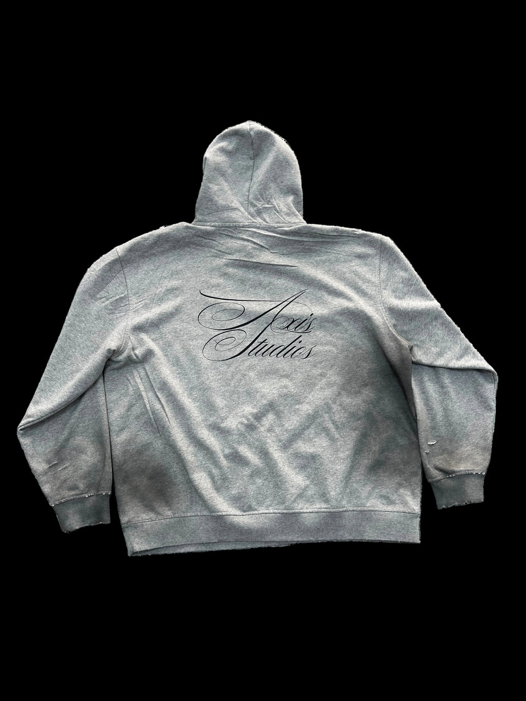 Axis Studios Gray Baggy Hoodie
