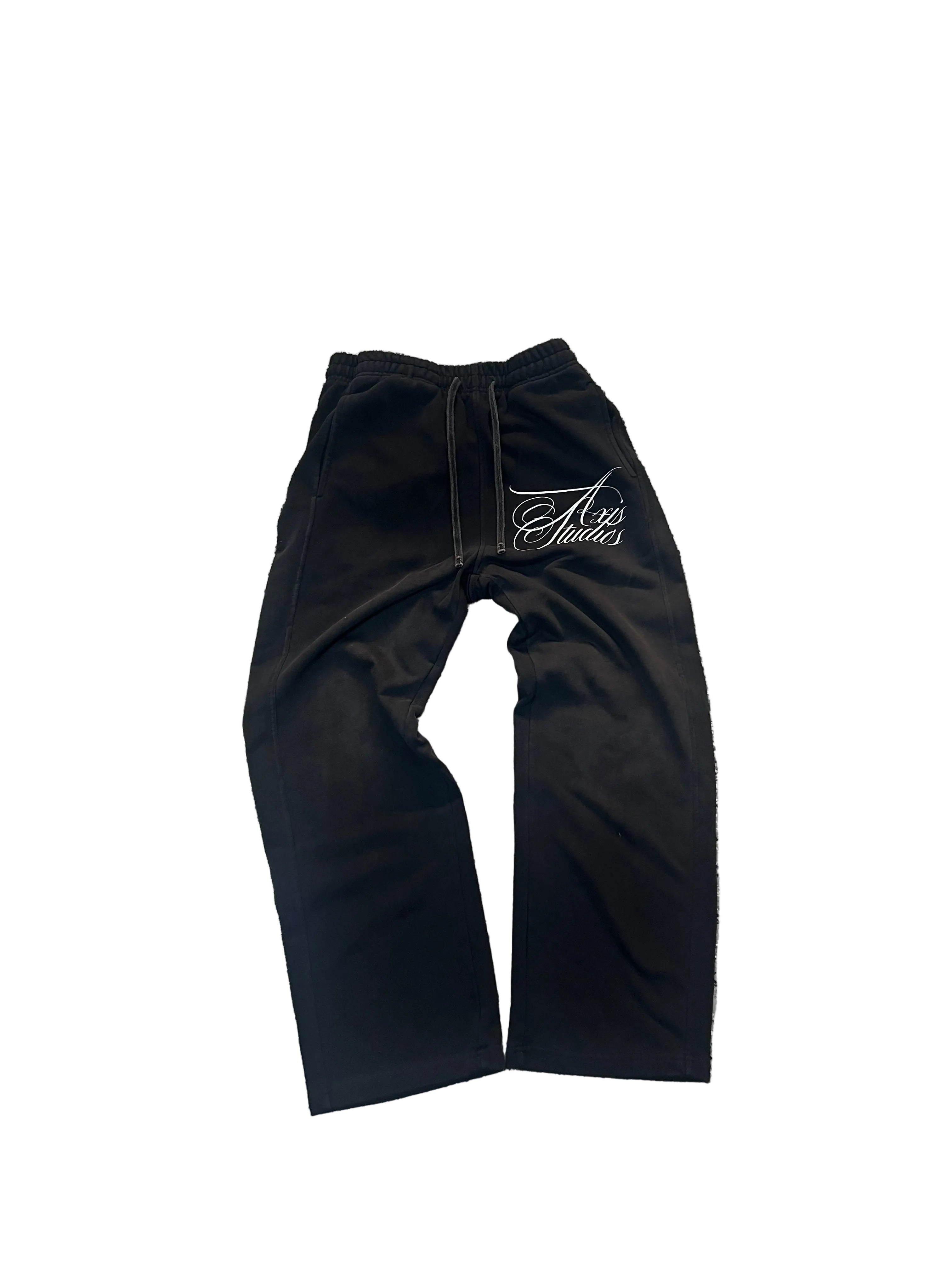 Axis Studios Black Baggy Sweatpants