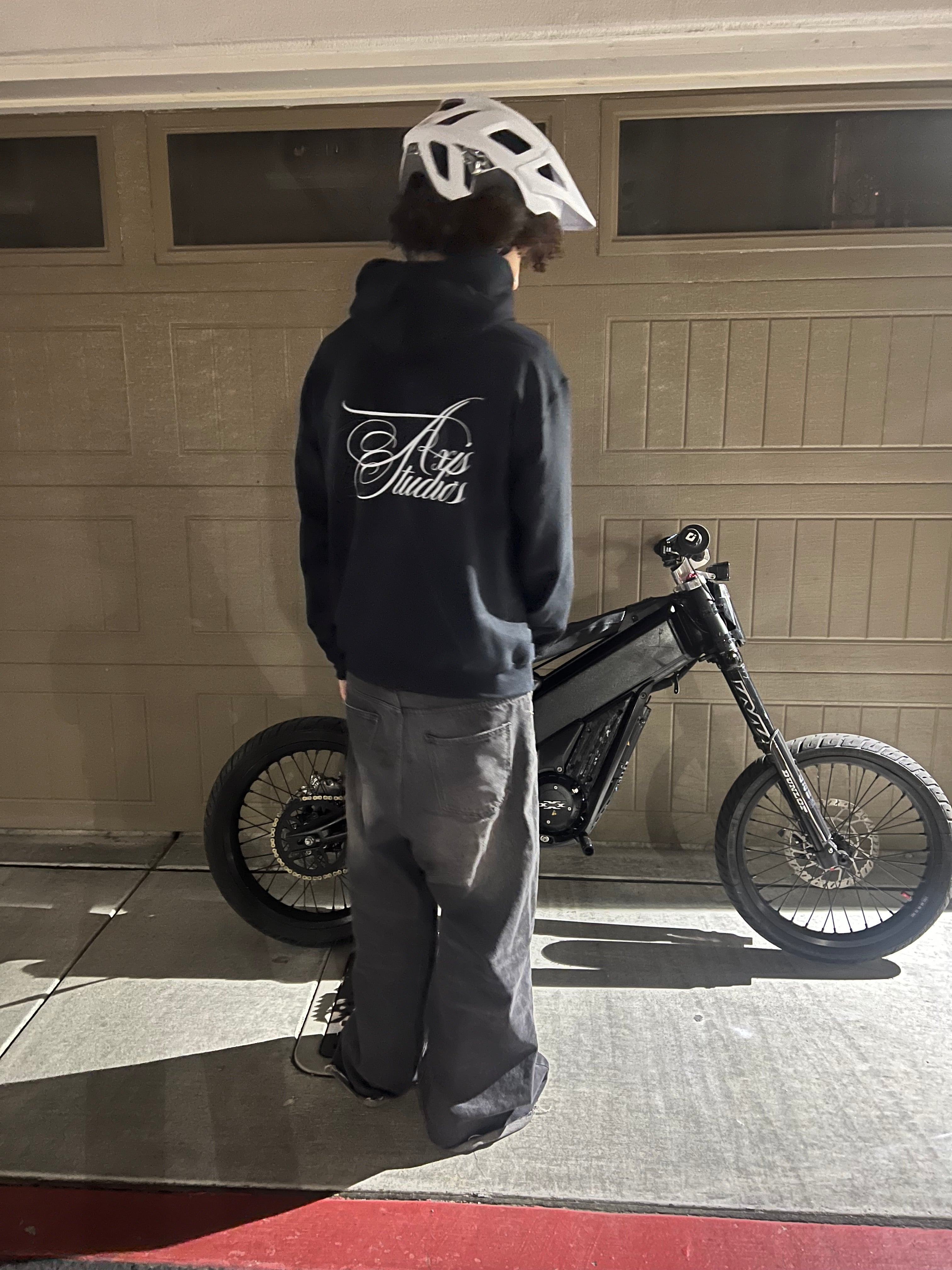 Axis Studios Distressed Hoodie