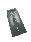 Axis Studios Word Jeans (Blue)