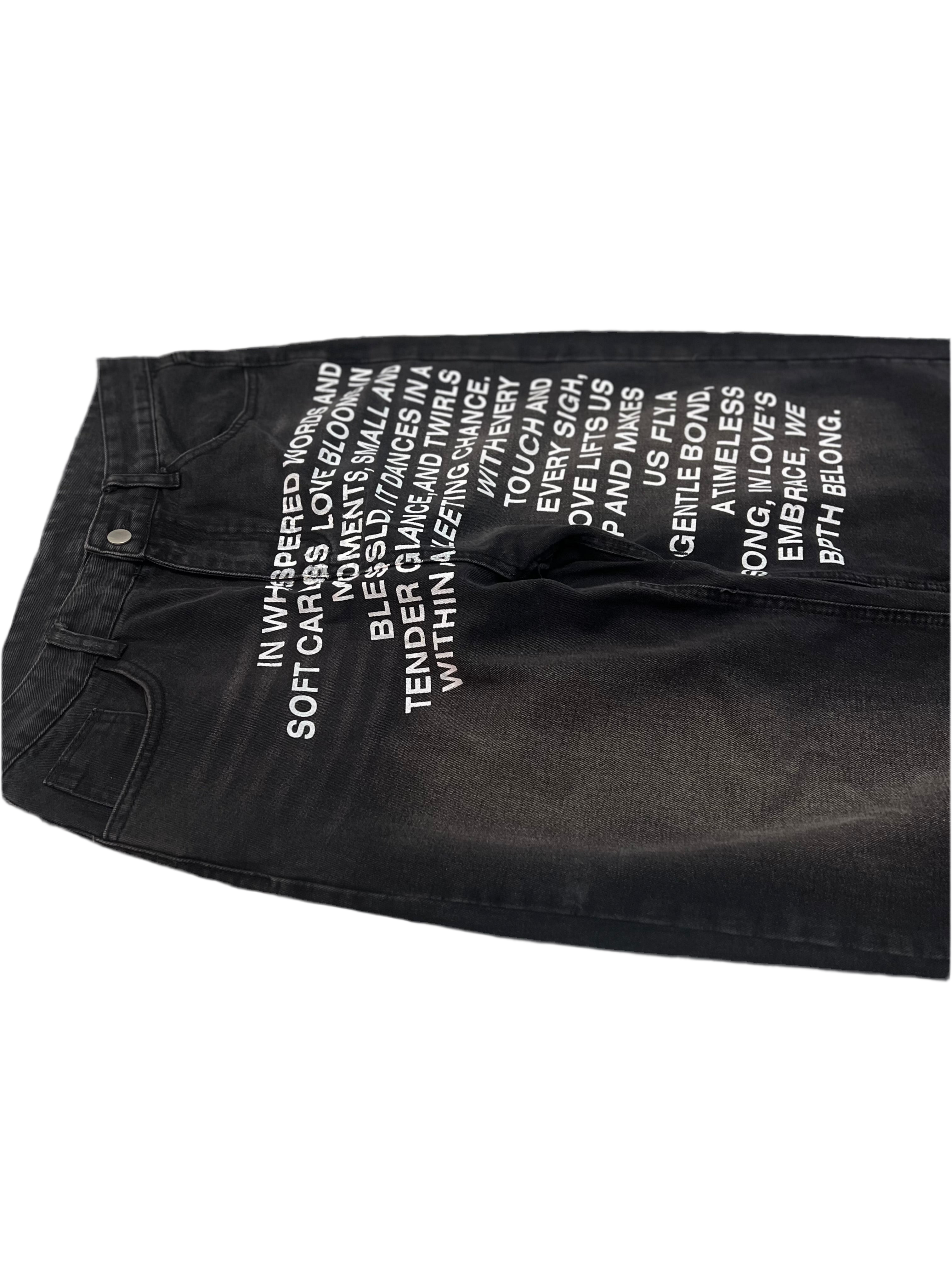 Axis studios Black Word Pants