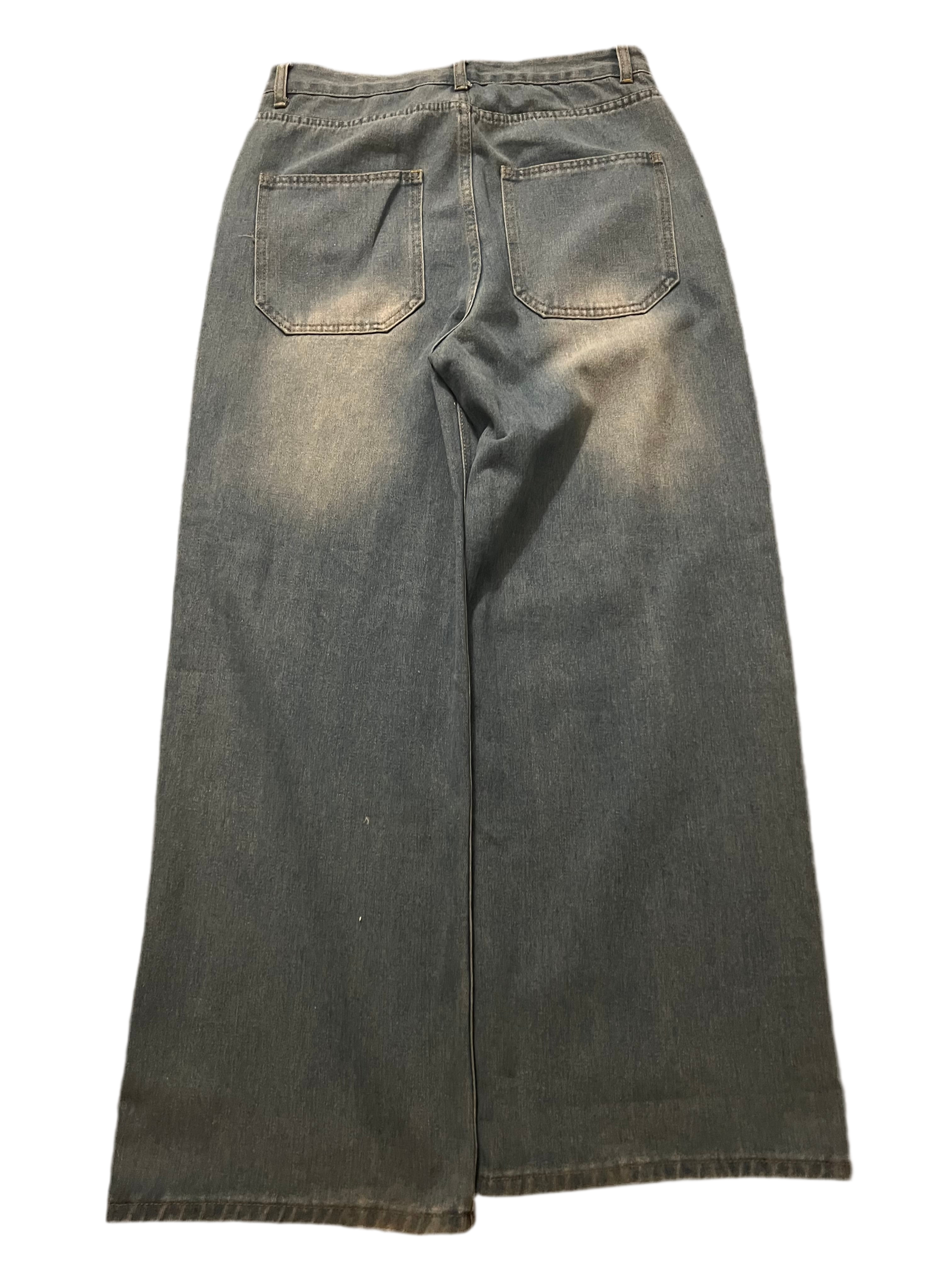 Axis Studios Word Jeans (Blue)