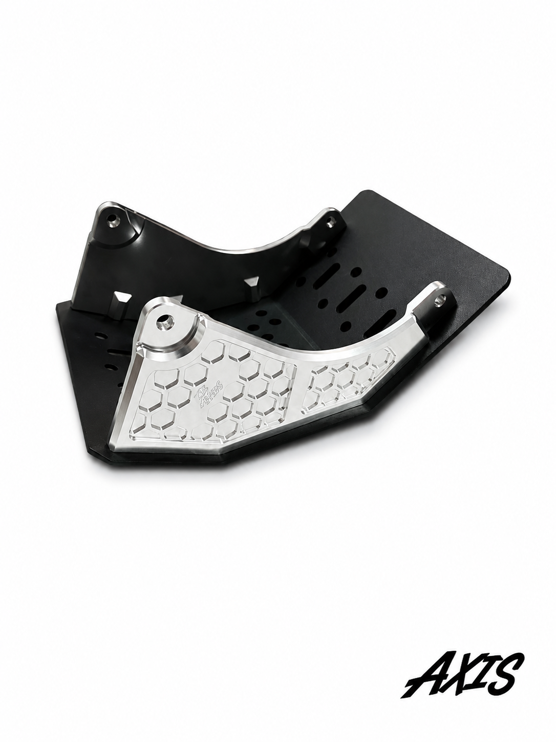 Surron LBX Bash guard/Skid Plate (Silver/Black)