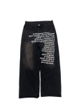 Axis studios Black Word Pants