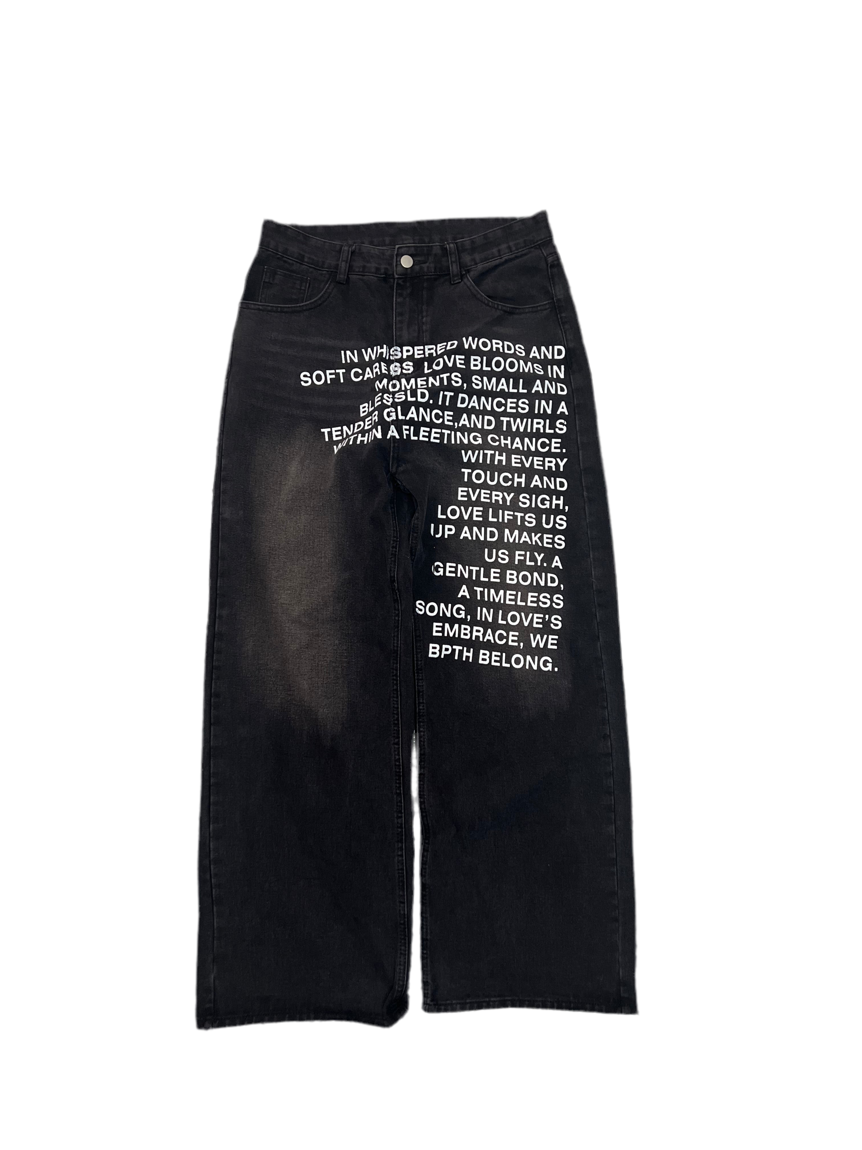 Axis studios Black Word Pants
