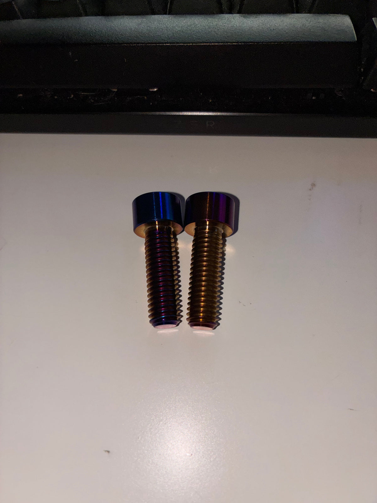 Titanium Triangle Bolts for Surron-Style Bikes