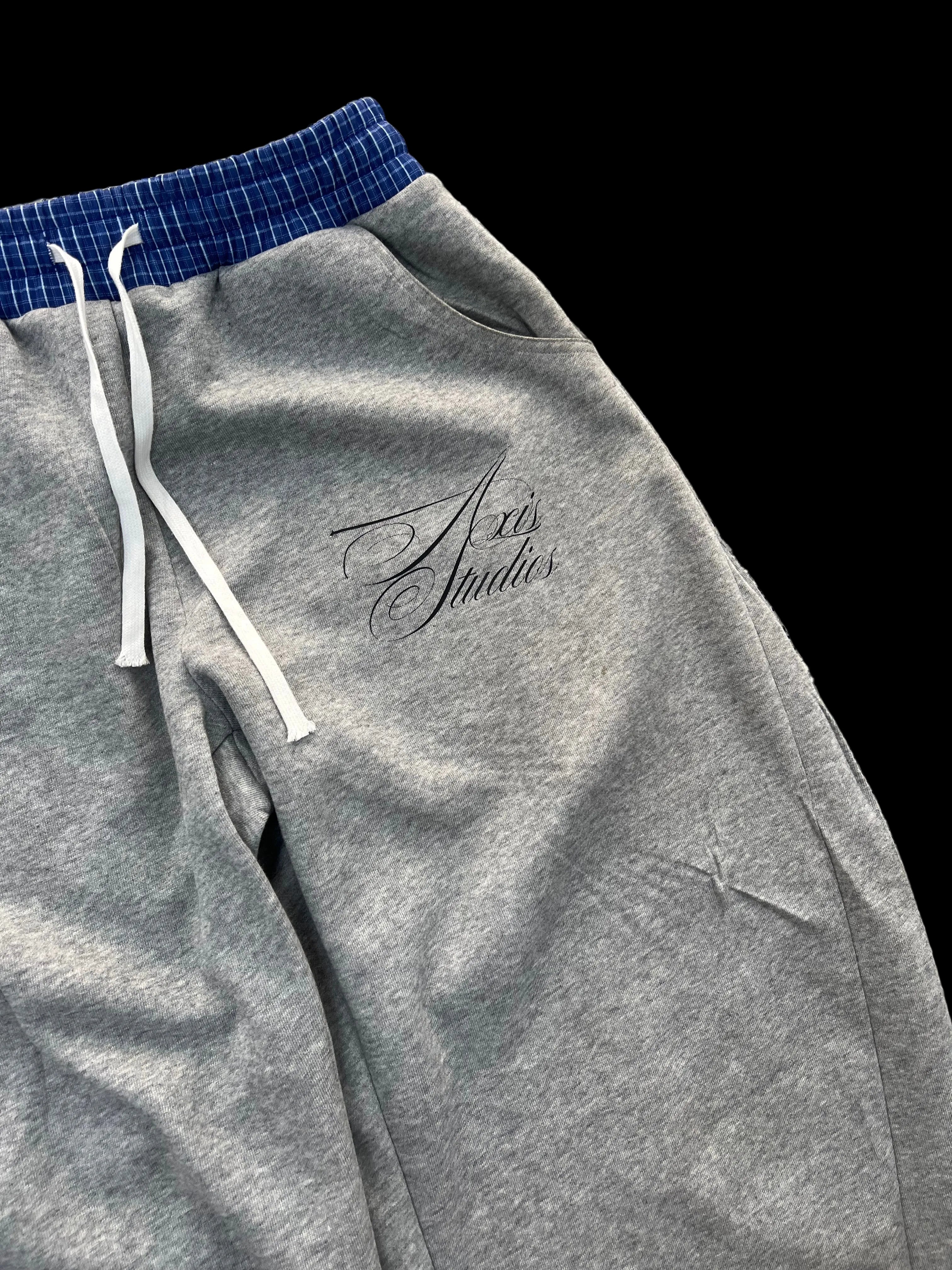 Axis Studios Grey Baggy Sweatpants