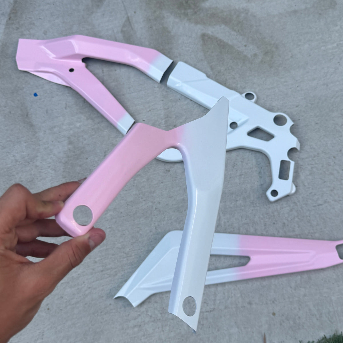 "Fade Edition" Painted Frame Guards – Talaria MX3/MX4, Ultra Bee & Light Bee