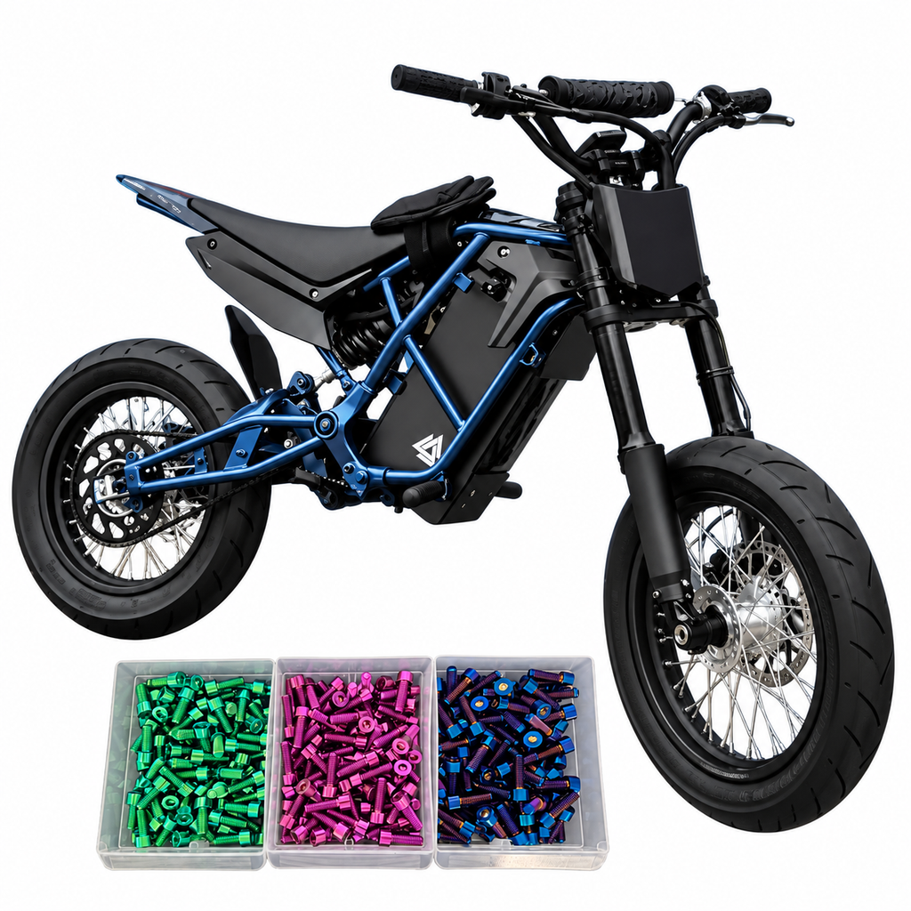 Ebox Titanium Bolt Kit (30 bolts)