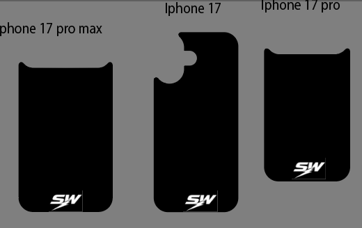 iPhone 17,air,pro,pro max, decals