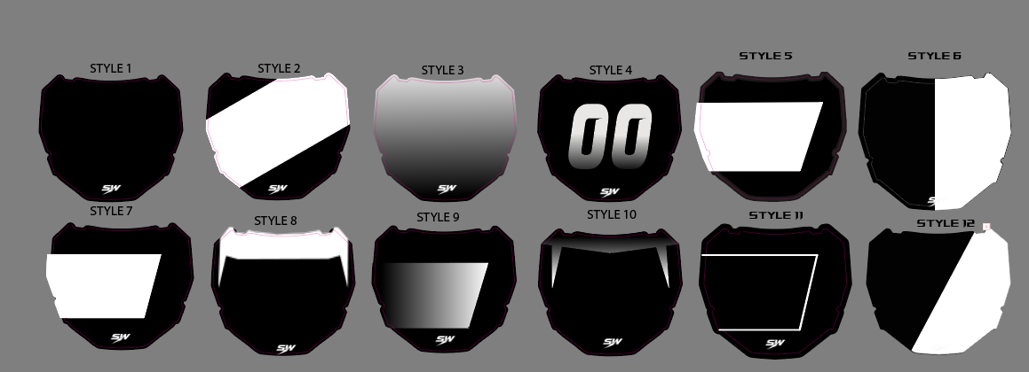 Custom Odi Plate decal