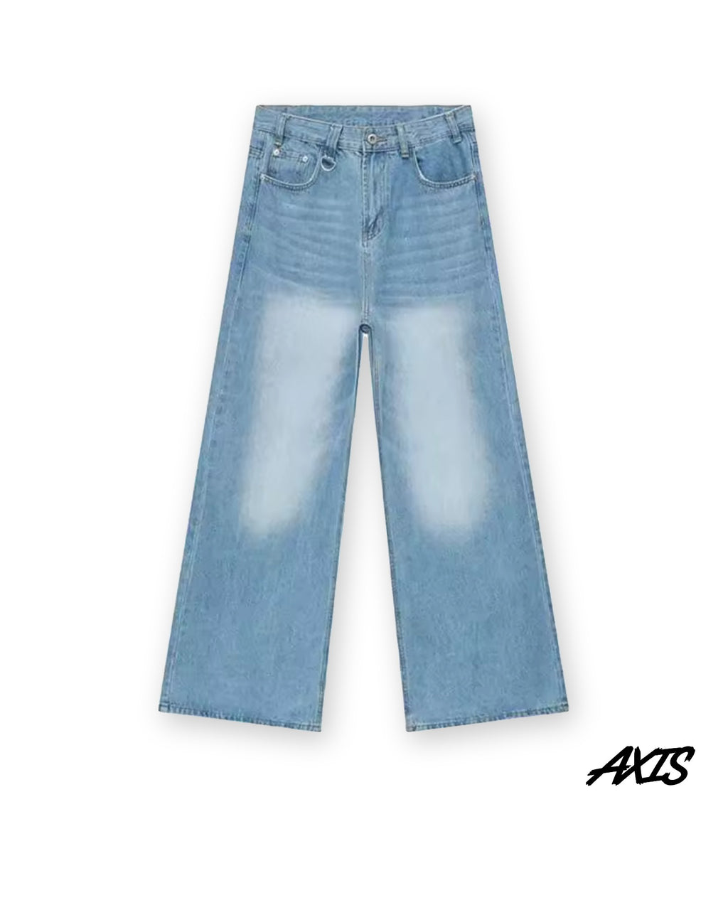 Axis Studios Baggy Jeans – Light Blue