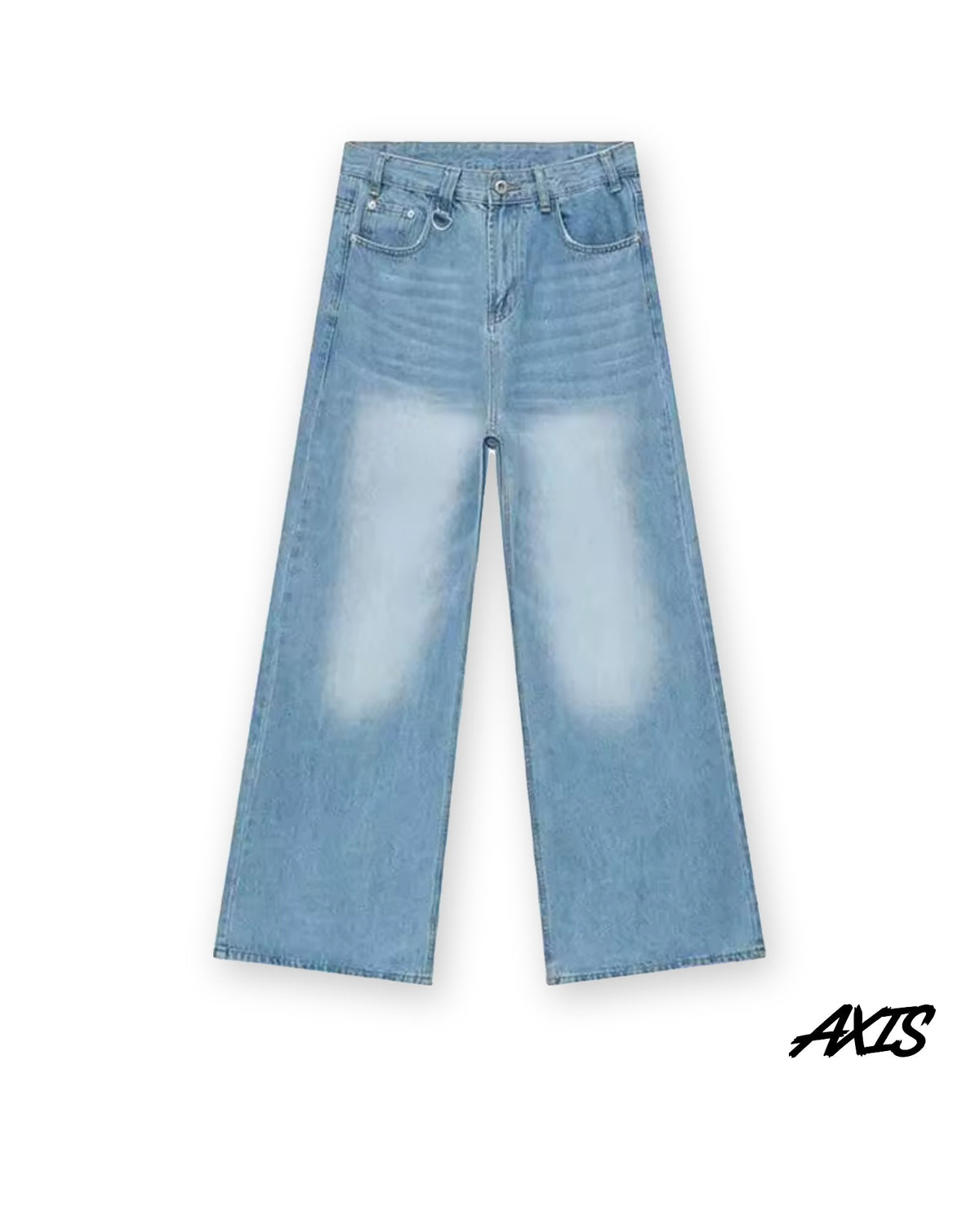 Axis Studios Baggy Jeans – Light Blue