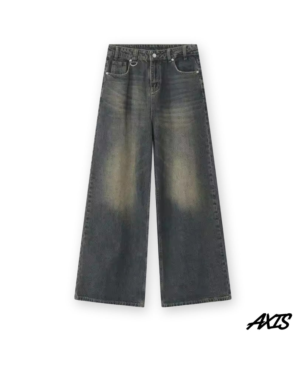Axis Studios Baggy Jeans – Vintage Wash
