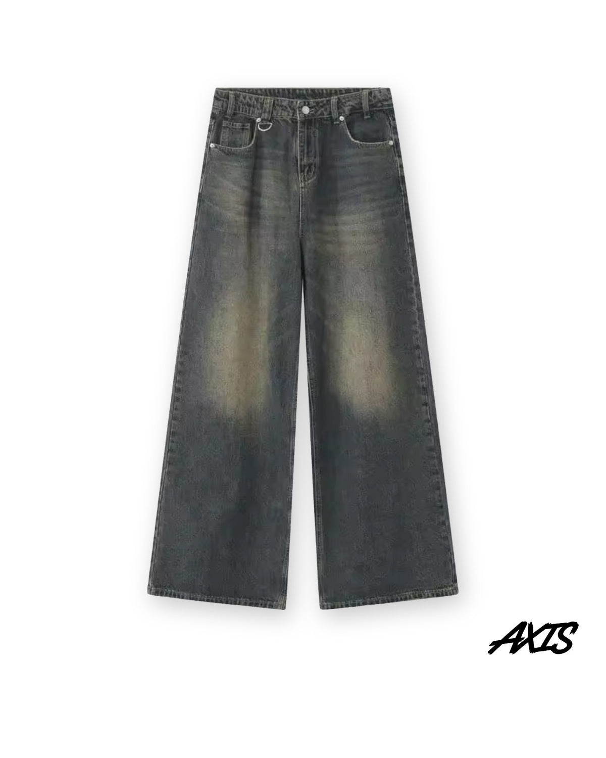 Axis Studios Baggy Jeans – Vintage Wash
