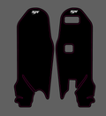 ultra bee fork decals