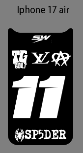 iPhone 17,air,pro,pro max, decals