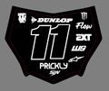 Pre made motocutz decal