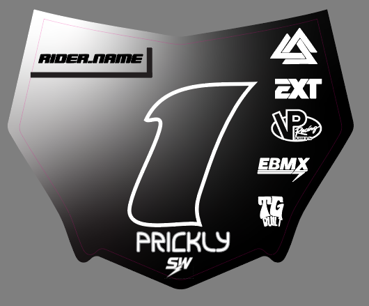 custom name motocutz decal