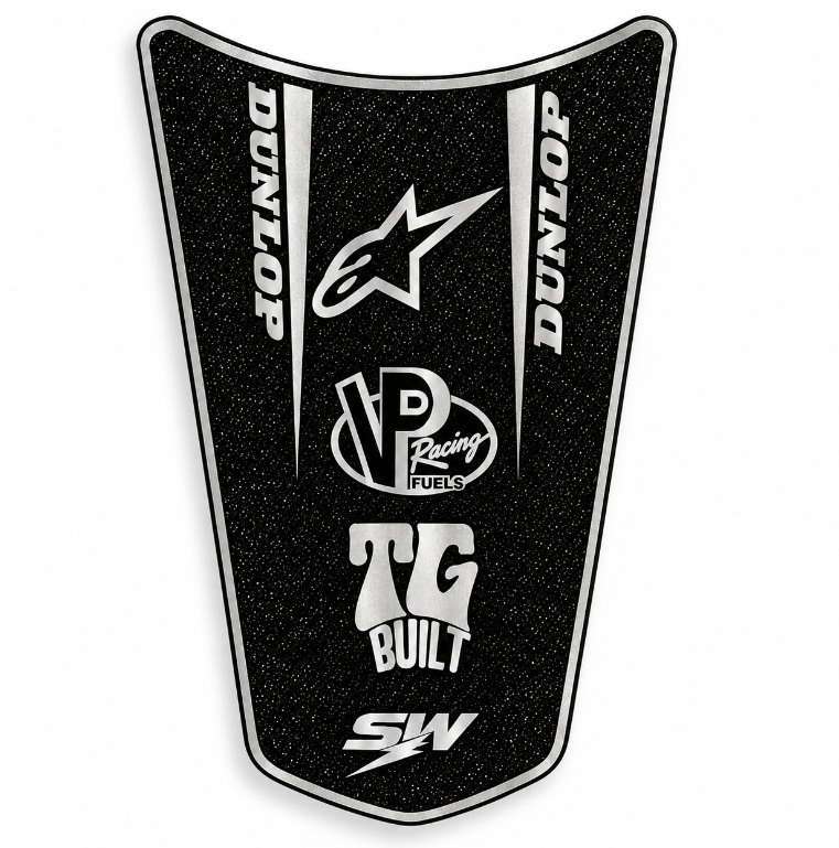 e-ride pro rear fender decal