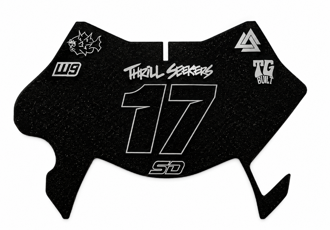 ultra bee front plate decal